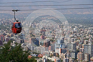 Santiago de Chile cable car