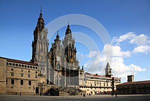 Santiago de compostela cathedral photo