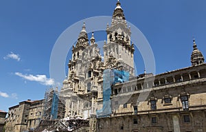 Santiago de Compostela Cathedral of Saint James, Spain.