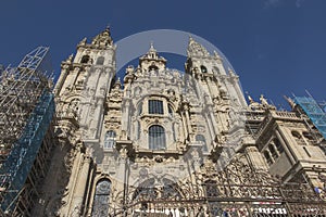 Santiago de Compostela Cathedral of Saint James, Spain.