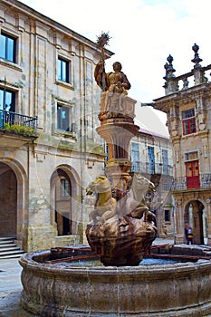 Santiago de Compostela end of Saint James Way photo