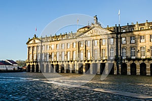 Santiago de Compostela. Square of Obradoiro photo