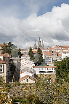 Santiago de Compostela view photo