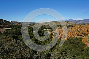 Santiago Peak mountain view from Ronald W. Caspers Wilderness Park