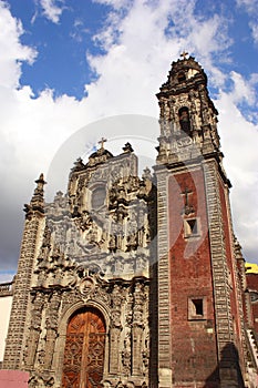 Santisima trinidad church in mexico city I photo