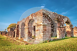 Santisima Trinidad del Parana, Paraguay - Jesuit Mission Ruins at Santisima Trinidad del Parana UNESCO World Heritage photo