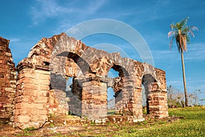 Santisima Trinidad del Parana, Paraguay - Jesuit Mission Ruins at Santisima Trinidad del Parana UNESCO World Heritage photo