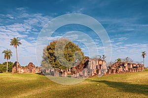 Santisima Trinidad del Parana, Paraguay - Jesuit Mission Ruins at Santisima Trinidad del Parana UNESCO World Heritage photo