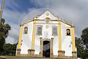 Santissima Trindade Church Facade Tiradentes