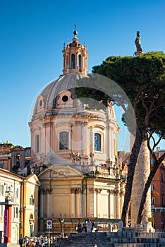 Santissimo Nome di Maria al Foro Traiano church in Rome, Italy