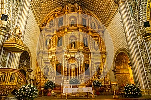 Santo Cristo de Sangre autel, Oaxaca, Mexico