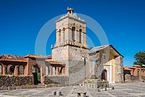 Santo Domingo Church peruvian Andes Puno Peru