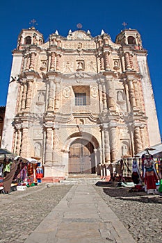 Santo Domingo Church in San Cristobal de las Casas, Mexico photo