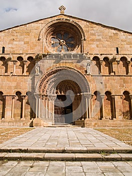 Santo Domingo church in Soria photo