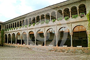 Santo Domingo Convent in Qoricancha Archaeological Site, Cusco, Peru