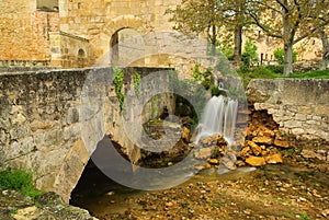 Santo Domingo de Silos waterfall photo