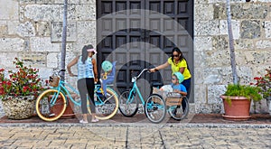 Santo Domingo, Dominican Republic. Museum of Royal House, Alcazar de Colon, Diego Columbus residence situated in Spanish Square.