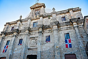 Santo Domingo, Dominican Republic. National Pantheon in Las Damas street.