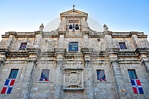 Santo Domingo, Dominican Republic. National Pantheon in Las Damas street. photo