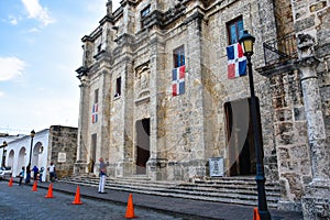 Santo Domingo, Dominican Republic. National Pantheon located in Las Damas street.
