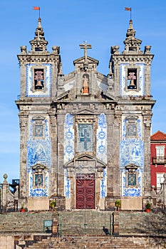Santo Ildefonso Church in the city of Porto, Portugal