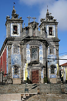 Santo Ildefonso church in Porto