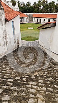 Santo Inacio de Loyola Fortress, or Tamandare Fort, in Pernambuco, Brazil