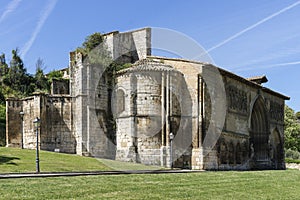 Santo Sepulcro Church in Estella, Navarre. Spain photo