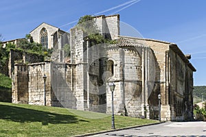 Santo Sepulcro Church in Estella, Navarre. Spain photo