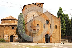 Santo Stefano Basilica in Bologna old medieval city in Italy