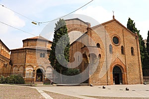 Santo Stefano Basilica in Bologna old medieval city in Italy