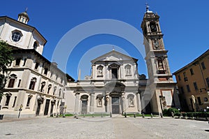 The Santo Stefano church in Milan, Italy