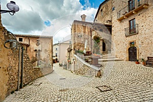 Santo Stefano di Sessanio, Italy photo