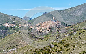 Santo Stefano di Sessanio, province of L`Aquila, Abruzzo, central Italy. photo