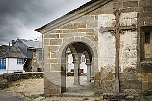 Santo TomÃ¡s ApÃ³stol church in Otero de Sanabria village, Zamora, Spain