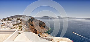 Santorini Caldera Panorama