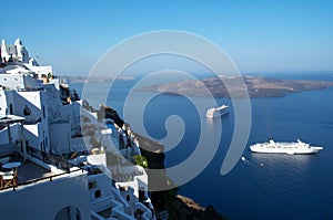 Santorini - caldera view