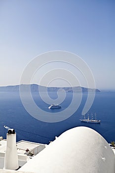 Santorini Caldera View