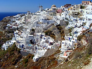 Santorini island
