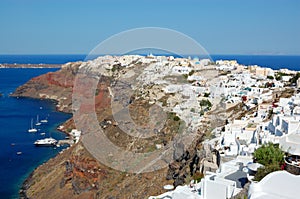 Santorini island Oia view