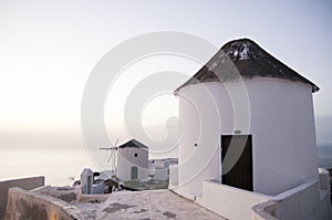 Santorini Island travel destination and scenery