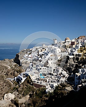 Santorini landscape photo