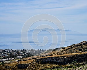 Santorini landscape photo