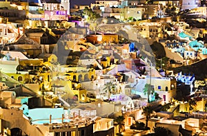 Santorini night - Greece