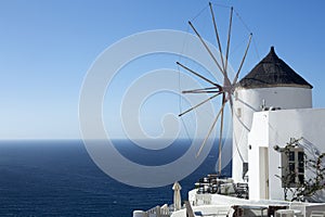 Santorini Windmill