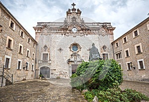 Santuari de Lluc - monastery in Majorca, Spain photo