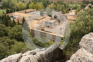 Santuari de Lluc monastery in Mallorca photo