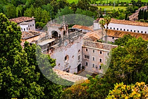 Santuari de Lluc monastery in Mallorca, Spain photo