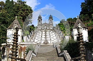 Santuario Bom Jesus do Monte near Braga, Portugal photo