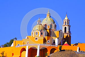 Santuario de los Remedios in cholula puebla mexico I photo